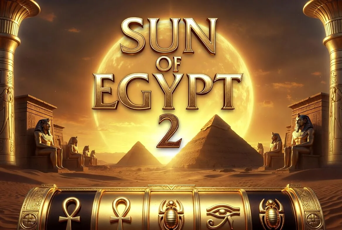 Игровое поле Sun of Egypt 2 — режим демо без регистрации